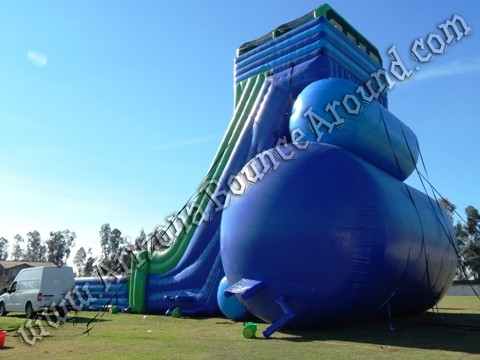 Giant water slides for festivals and events